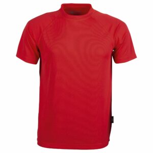 Tee shirt sport rouge vif