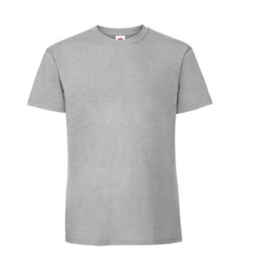 Tee-shirt homme lavable à 60° gris chiné